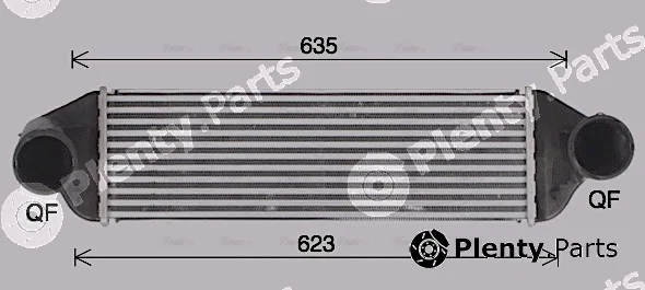 Ava Quality Cooling BW4580 — Charge Air Cooler