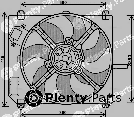 AVA Quality Cooling FT7551 — Fan, engine cooling