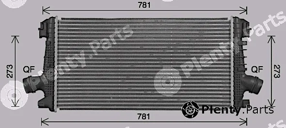 Ava Quality Cooling OL4722 — Charge Air Cooler