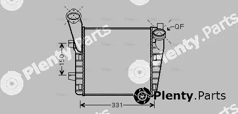 Ava Quality Cooling VNA4234 — Charge Air Cooler