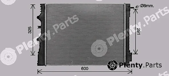 Ava Quality Cooling RT2667 — Radiator, engine cooling