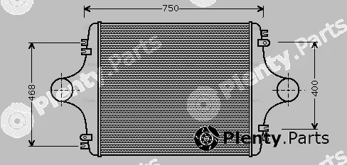 Ava Quality Cooling MN4078 — Charge Air Cooler