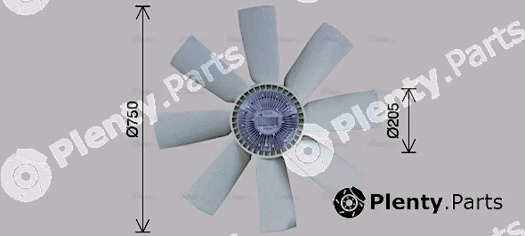 Ava Quality Cooling VLF066 — Clutch, radiator fan