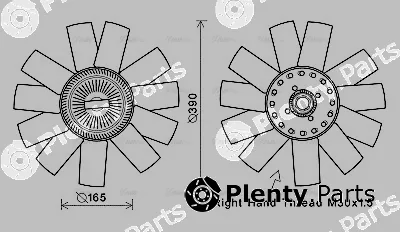 Ava Quality Cooling VNF365 — Fan, engine cooling