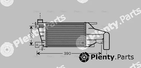 Ava Quality Cooling OLA4417 — Charge Air Cooler