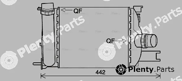 Ava Quality Cooling DAA4013 — Charge Air Cooler