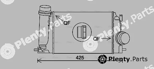 Ava Quality Cooling DN4442 — Charge Air Cooler