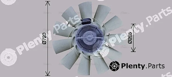 Ava Quality Cooling DFF083 — Clutch, radiator fan