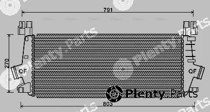 Ava Quality Cooling OLA4549 — Charge Air Cooler