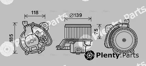 Ava Quality Cooling OL8697 — Interior Blower