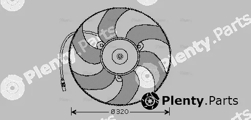 Ava Quality Cooling CN7519 — Fan, engine cooling