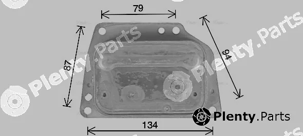 Ava Quality Cooling FT3484 — Oil Cooler, engine oil