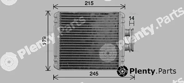 Ava Quality Cooling VN6434 — Heat Exchanger, interior heating