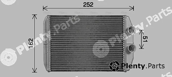 Ava Quality Cooling RT6661 — Heat Exchanger, interior heating