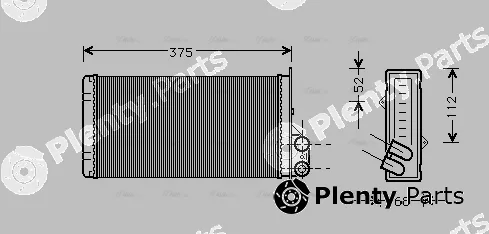 Ava Quality Cooling RT6226 — Heat Exchanger, interior heating