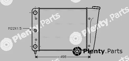 Ava Quality Cooling VN2009 — Radiator, engine cooling