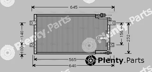Ava Quality Cooling MZ5109 — Condenser, air conditioning