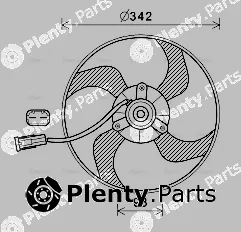 AVA Quality Cooling PE7557 — Fan, engine cooling