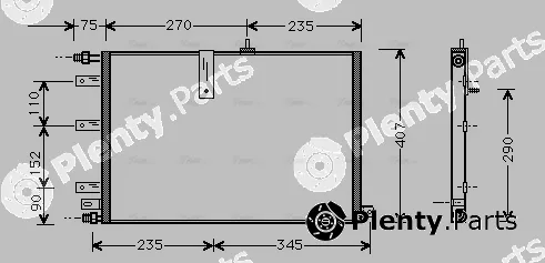 Ava Quality Cooling SB5034 — Condenser, air conditioning
