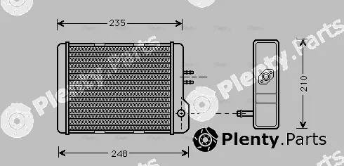 AVA Quality Cooling IV6032 — Heat Exchanger, interior heating
