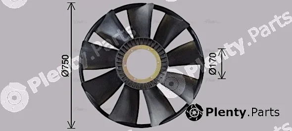Ava Quality Cooling MNB118 — Clutch, radiator fan