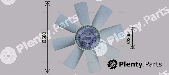 Ava Quality Cooling VLF095 — Clutch, radiator fan