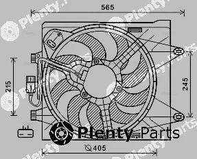 Ava Quality Cooling FT7605 — Fan, engine cooling