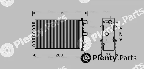 Ava Quality Cooling VNA6239 — Heat Exchanger, interior heating