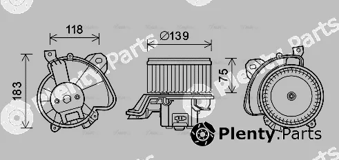 Ava Quality Cooling FT8431 — Interior Blower