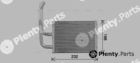 AVA Quality Cooling MZ6299 — Heat Exchanger, interior heating