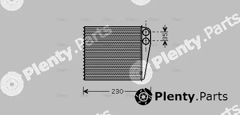 Ava Quality Cooling VNA6229 — Heat Exchanger, interior heating