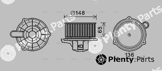 Ava Quality Cooling KA8240 — Interior Blower