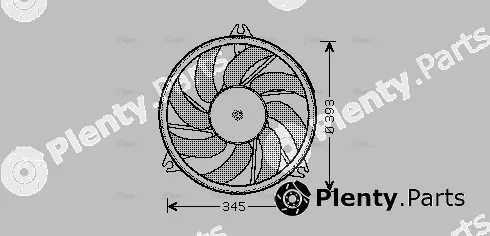AVA Quality Cooling PE7528 — Fan, engine cooling