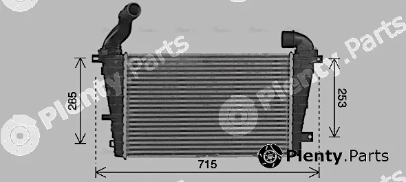 Ava Quality Cooling OL4707 — Charge Air Cooler