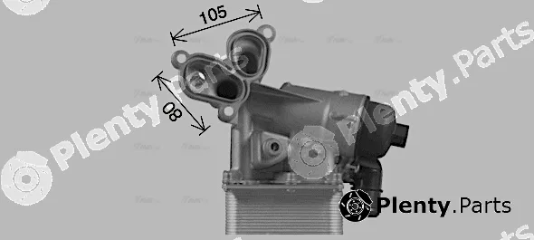 Ava Quality Cooling RT3631H — Oil Cooler, engine oil