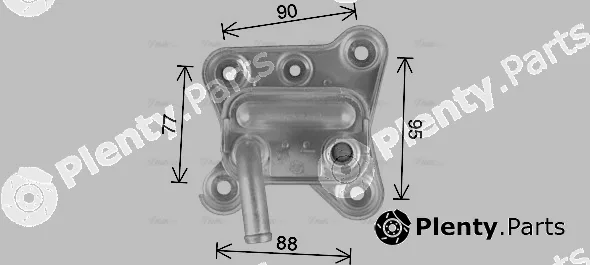 Ava Quality Cooling FD3680 — Oil Cooler, engine oil