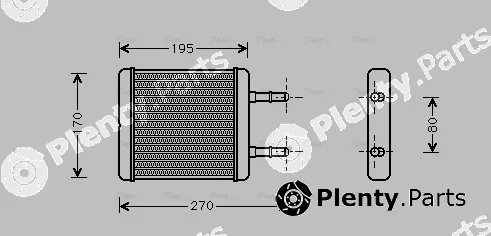 Ava Quality Cooling HY6061 — Heat Exchanger, interior heating