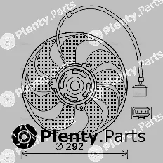 Ava Quality Cooling VN7533 — Fan, engine cooling