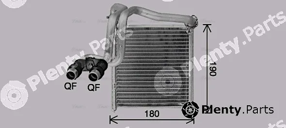 Ava Quality Cooling VN6438 — Heat Exchanger, interior heating