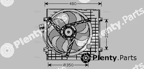 Ava Quality Cooling VN7506 — Fan, engine cooling