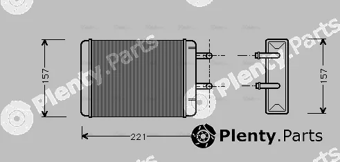 Ava Quality Cooling OL6001 — Heat Exchanger, interior heating