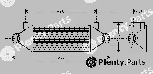 Ava Quality Cooling FDA4314 — Charge Air Cooler