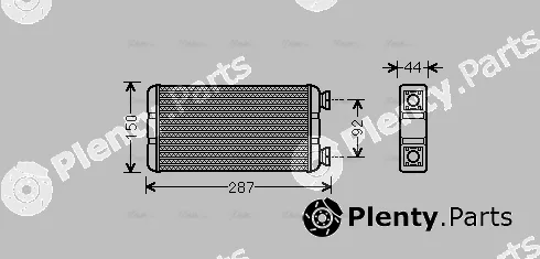 Ava Quality Cooling RTA6457 — Heat Exchanger, interior heating