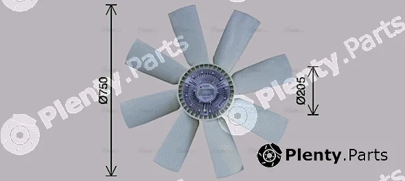 Ava Quality Cooling VLF096 — Clutch, radiator fan