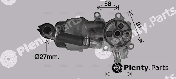 Ava Quality Cooling CN3307H — Oil Cooler, engine oil