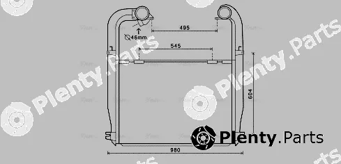 Ava Quality Cooling SC4028 — Charge Air Cooler