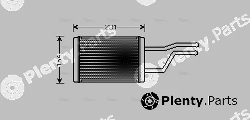 Ava Quality Cooling TO6326 — Heat Exchanger, interior heating