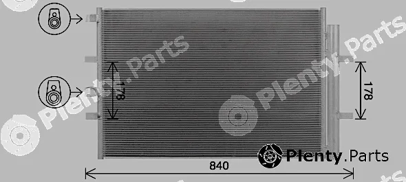 Ava Quality Cooling FD5675D — Condenser, air conditioning