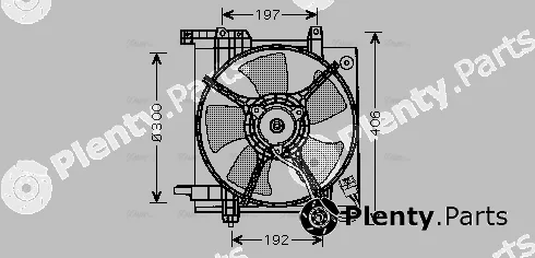 Ava Quality Cooling SU7503 — Fan, engine cooling