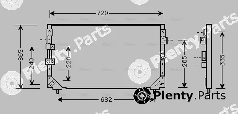 Ava Quality Cooling TO5006 — Condenser, air conditioning